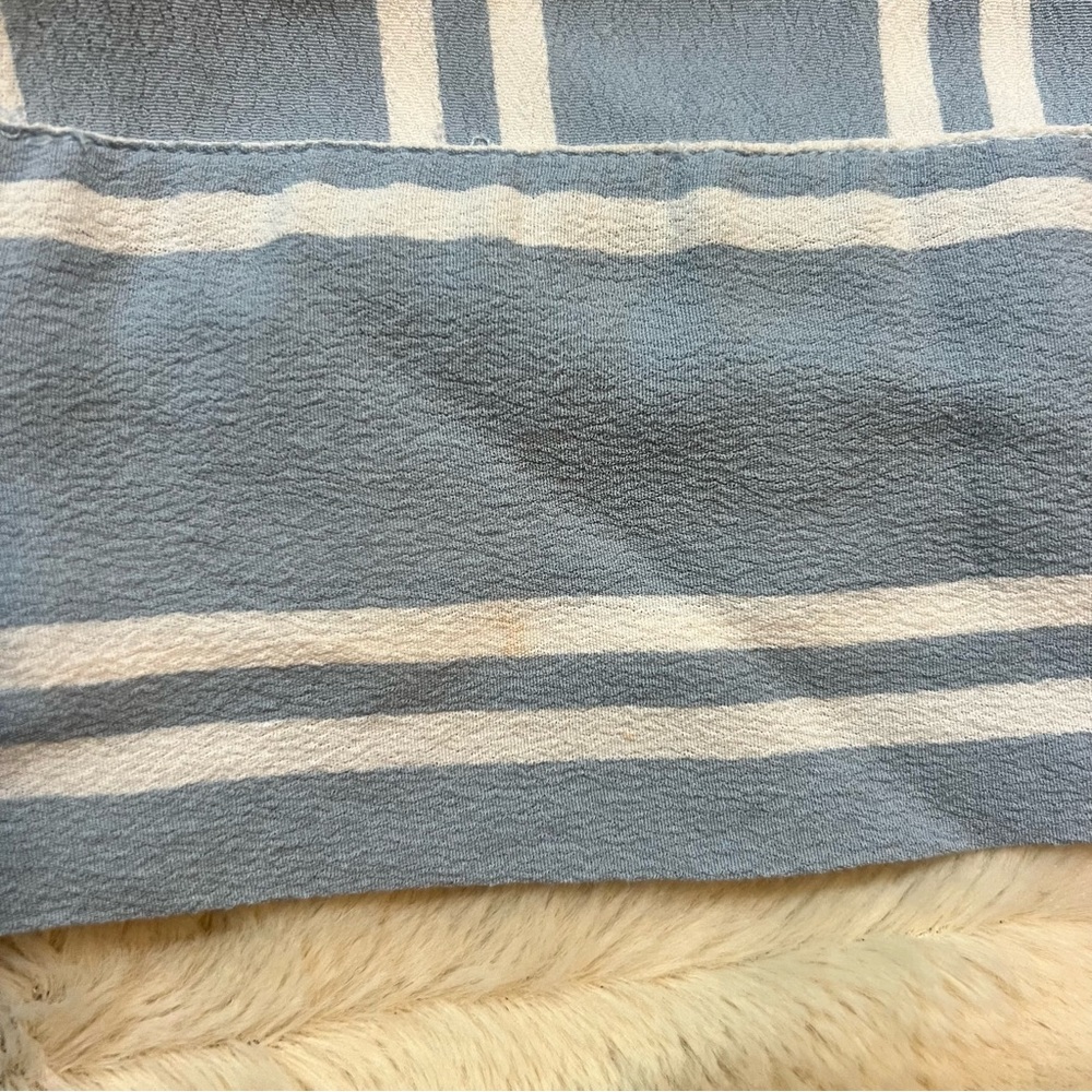 Lulus Coastal Living Light Blue and White Striped Two Piece Jumpsuit Size M - Picture 16 of 16